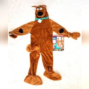 Scooby-Doo young kid Halloween Costume With Holographic Dog Tag size 8